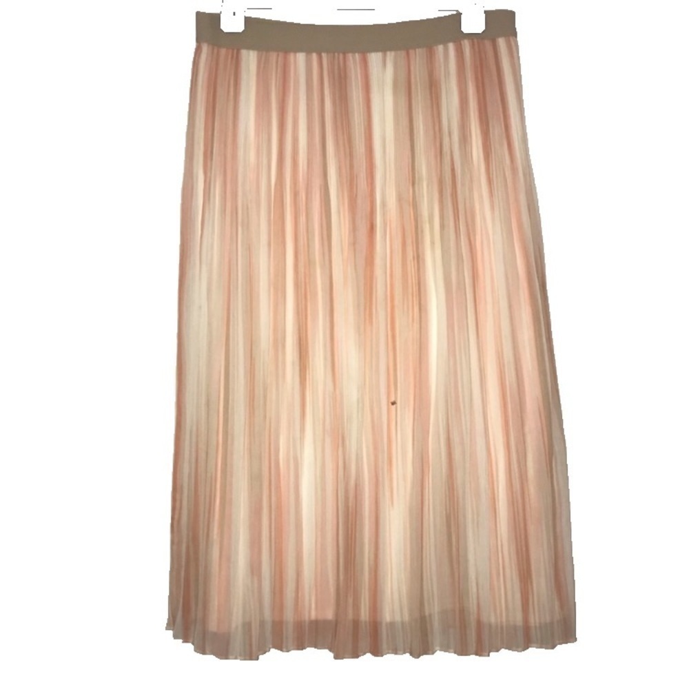 Ruby Rd Pleated Crinkle Chiffon Skirt 16P